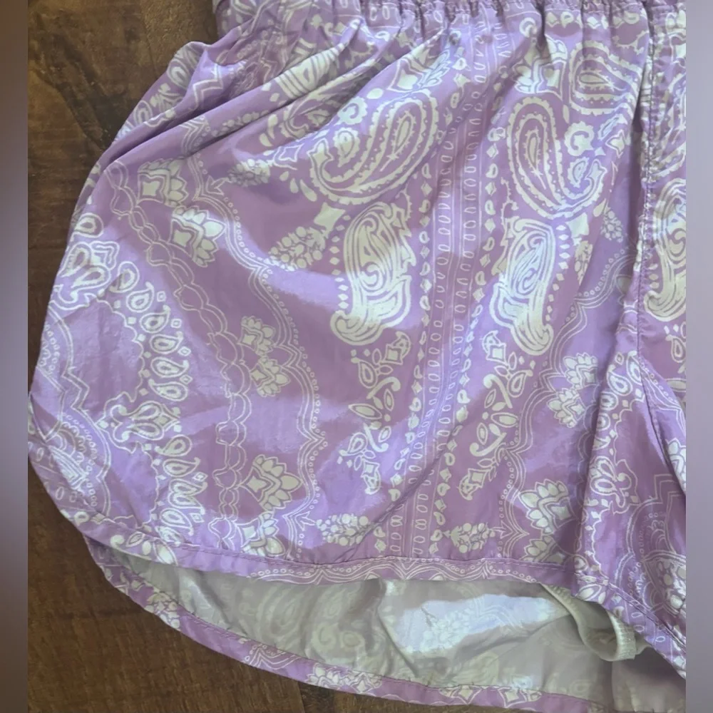 Fp movement by free people breezy, high-rise athletic shorts sz medium